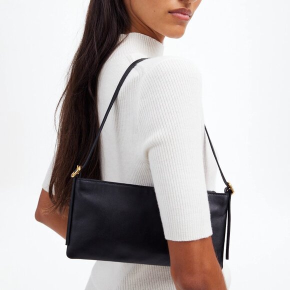 MADEWELL The Sculptural-Buckle Mini Shoulder Bag NWT - Picture 3 of 3